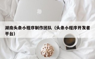 老河口湖南头条小程序制作团队（头条小程序开发者平台）